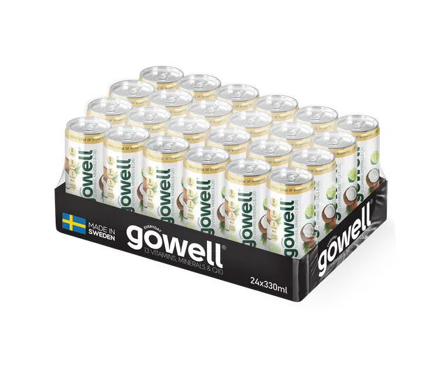 Gowell Cocco Lime bevanda funzionale 24x33cl senza zuccheri