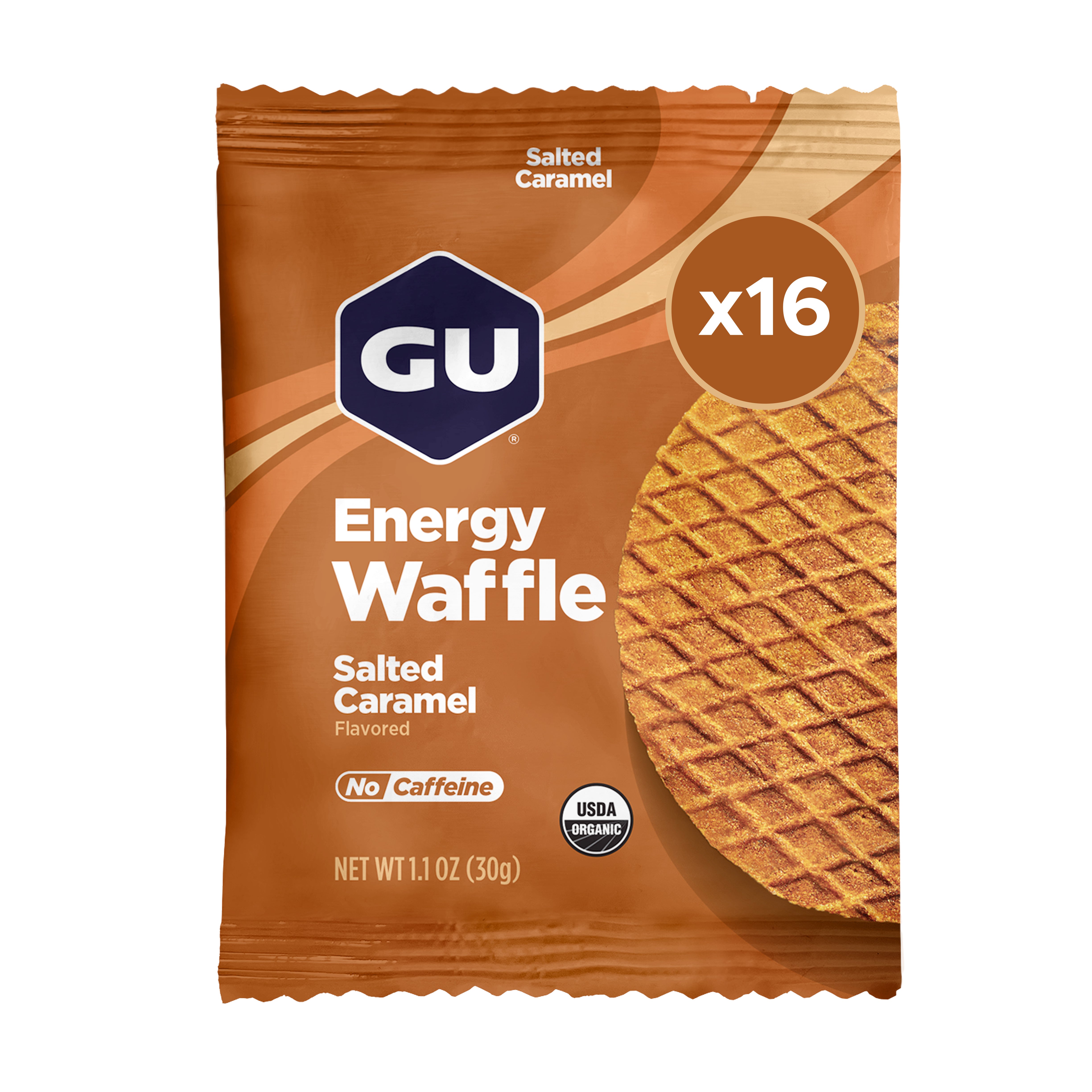 GU Energy Waffles Maple Cinnamon waffle energetico 16 pz bio