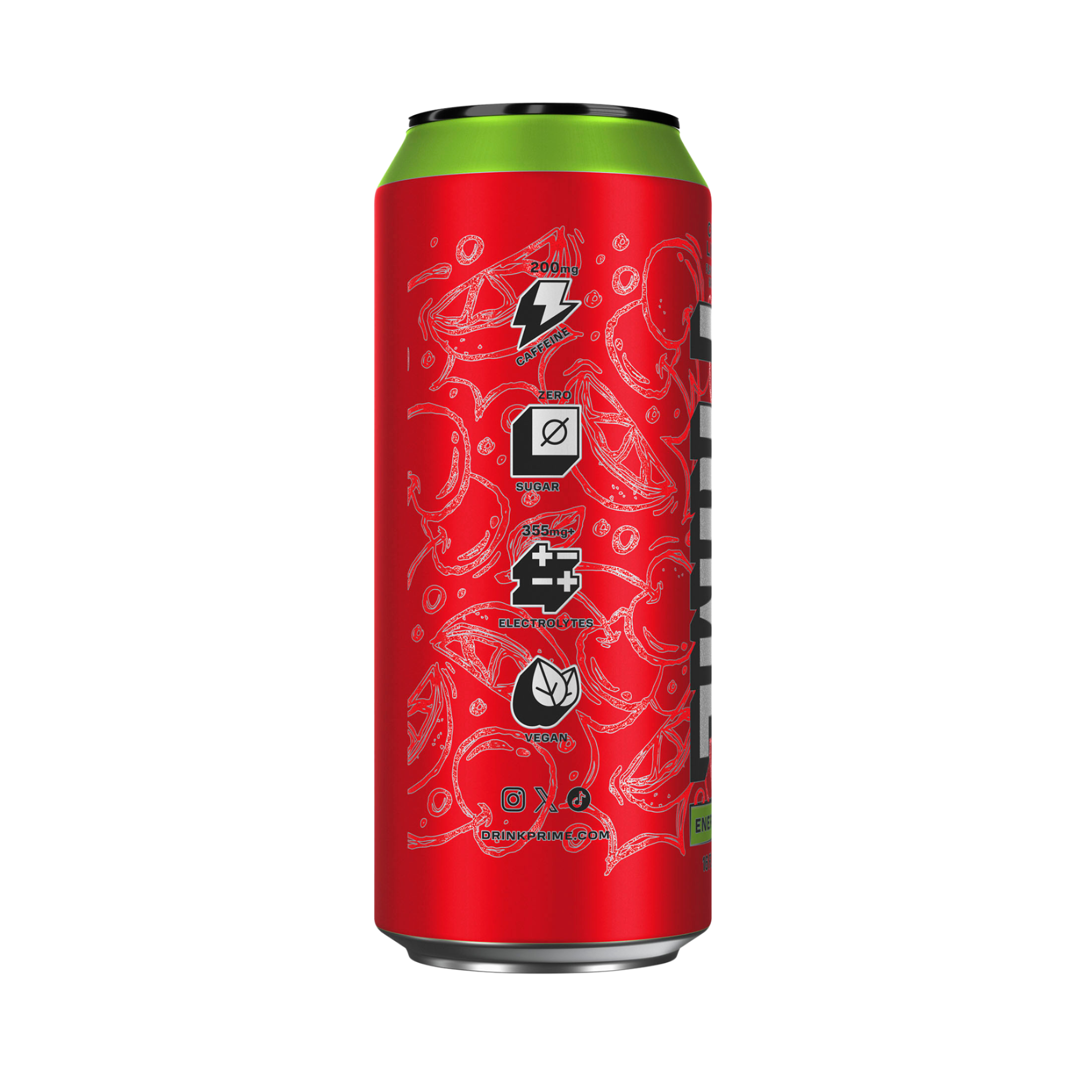 Prime Energy Drink Cherry Limeade Zero Zuccheri