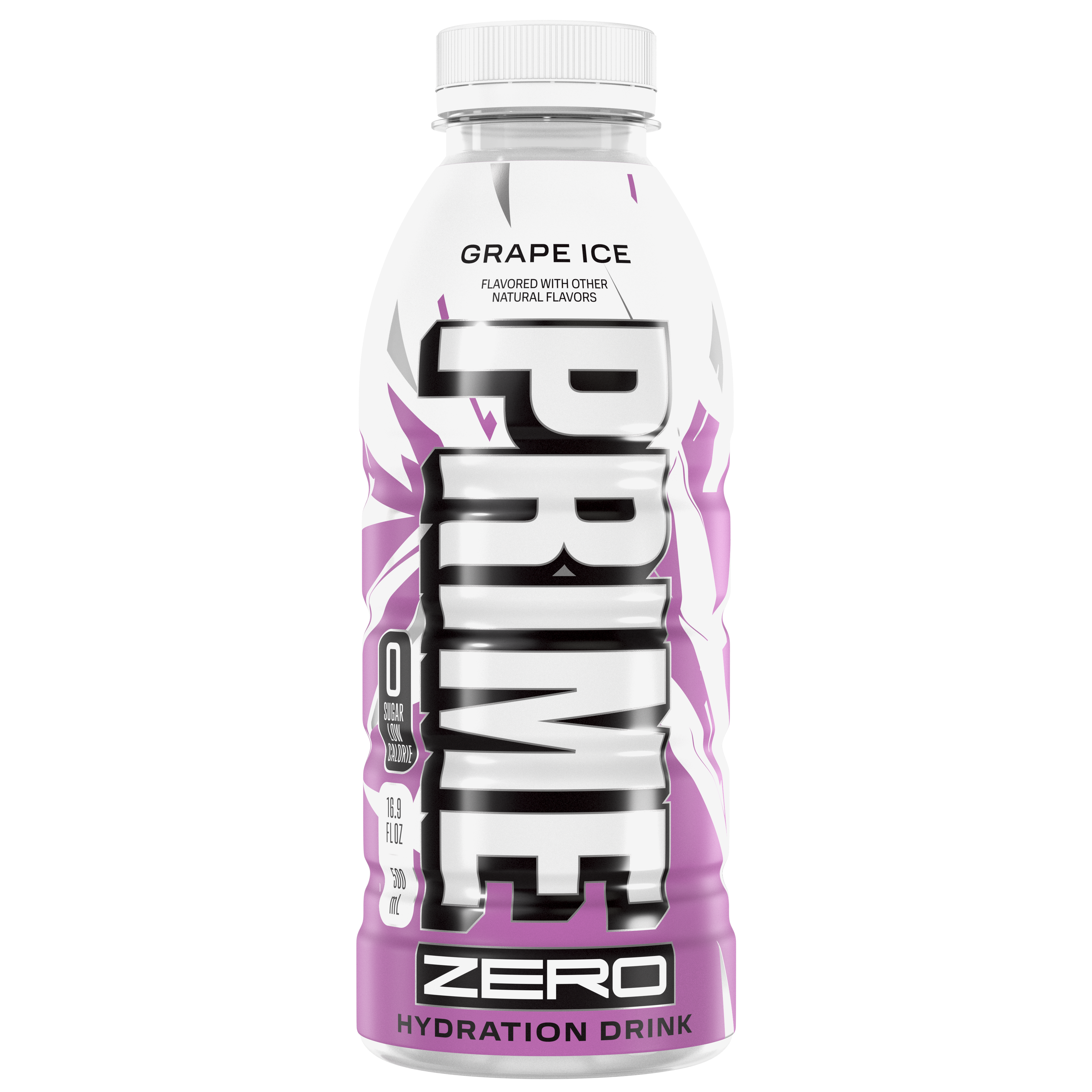 Prime Zero Hydration drink Grape Ice zero zuccheri