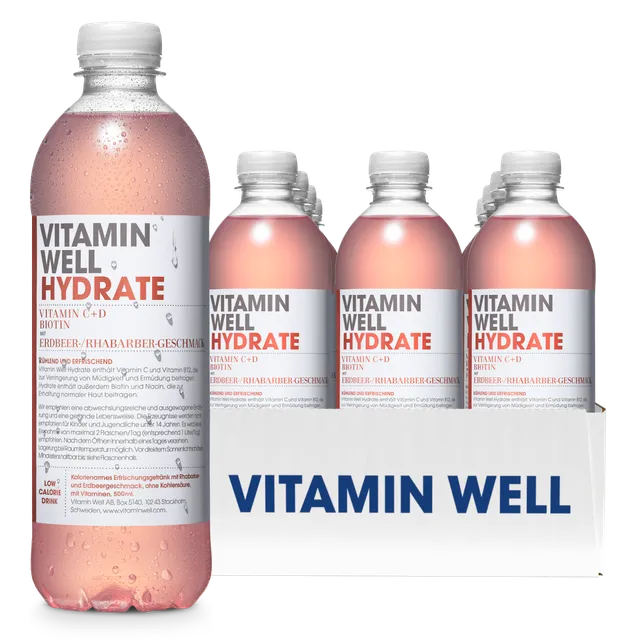 Vitamin Well Original Hydrate Bevanda Idratazione 500 ml Leggera