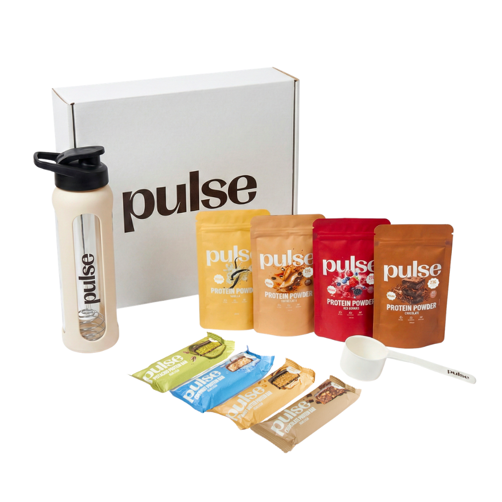 Pulse Packs Starter Pack kit proteico vegano con shaker
