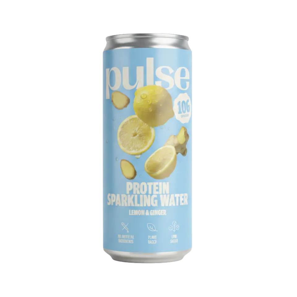 Pulse Protein Water acqua proteica 330ml limone zenzero 10g