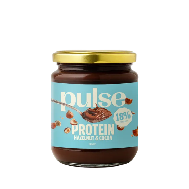 Pulse Protein Spread crema cioccolato nocciole bio 300g