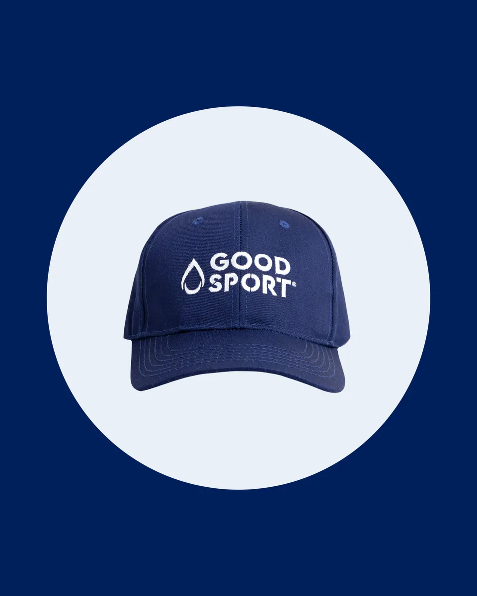 GoodSport Sports Gear Hat cappellino baseball regolabile cotone