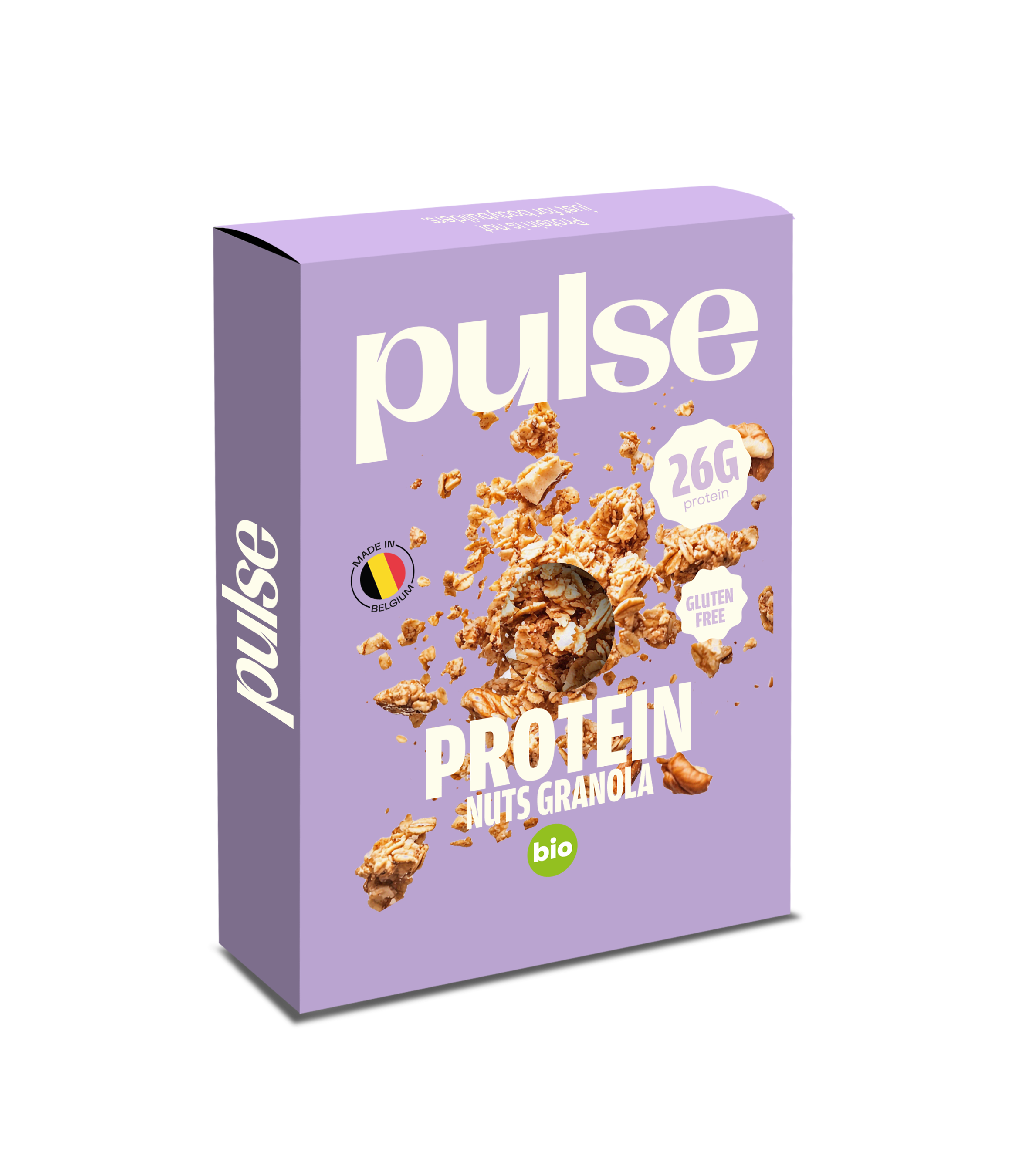 Pulse Protein Granola granola proteica nocciole bio 350g