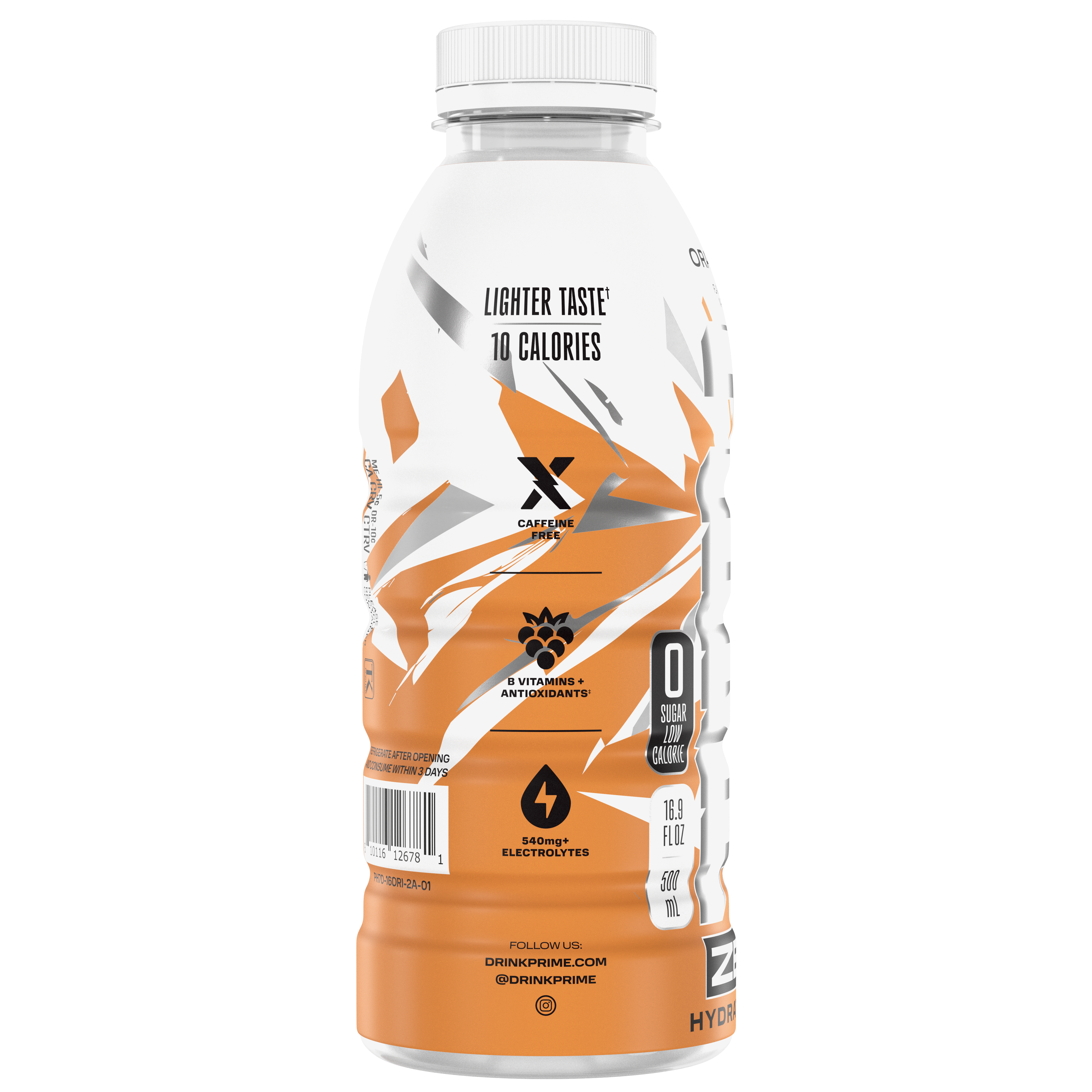 Prime Zero Hydration Orange Ice bevanda idratante zero zuccheri