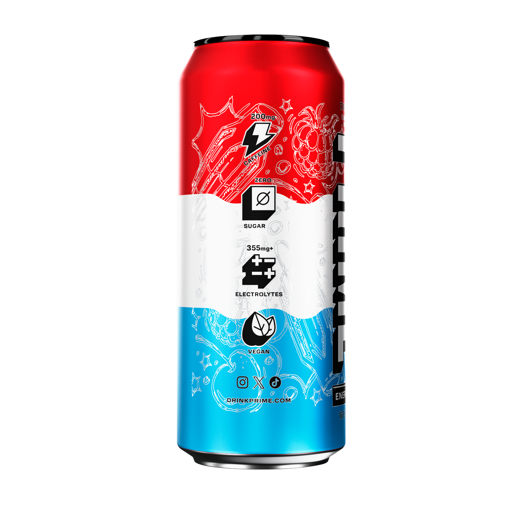 PRIME Energy Dripsicle energy drink 473ml zero zuccheri