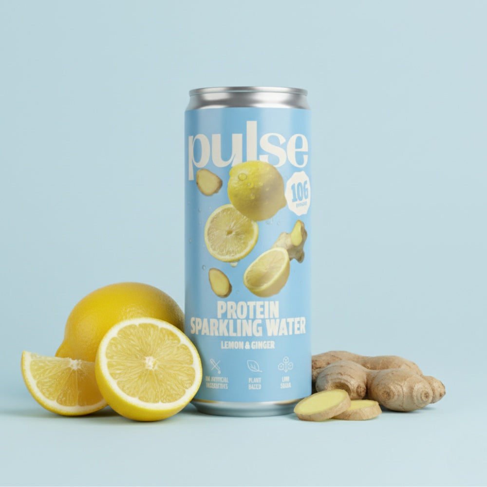 Pulse Protein Water acqua proteica 330ml limone zenzero 10g
