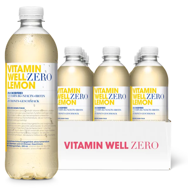 Vitamin Well Zero Lemon bevanda limone senza zucchero
