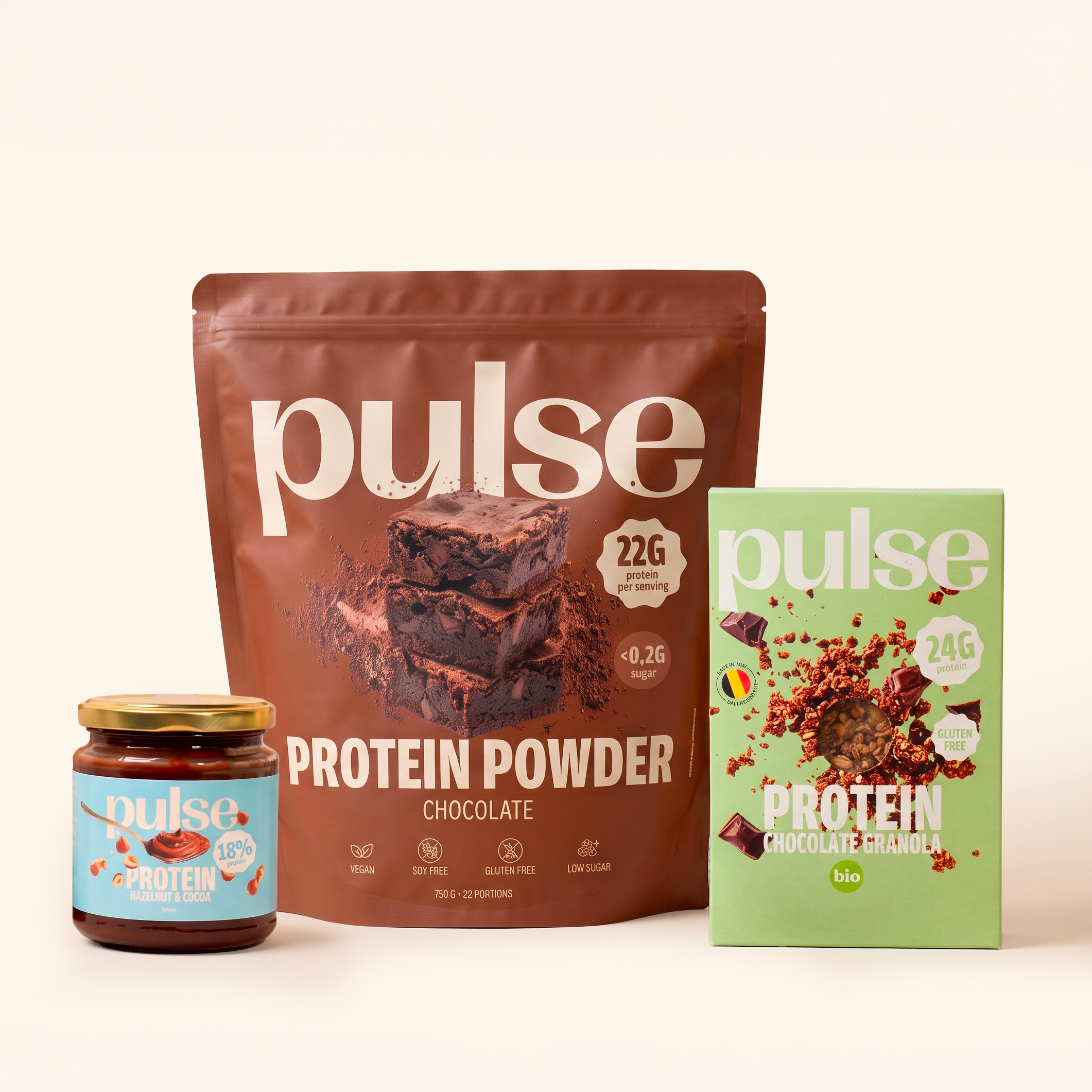 Pulse Packs box cioccolato con proteine vegane