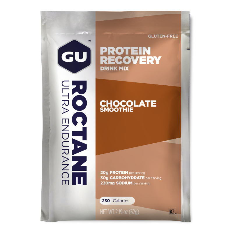 GU Roctane Protein Recovery Drink Vaniglia Box 10 whey