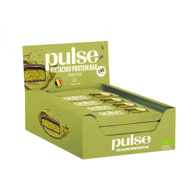 Pulse Protein Protein Bar barretta pistacchio 12x50g 14,2g