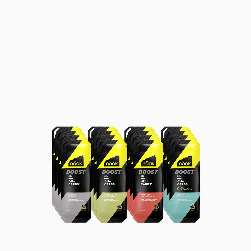 Näak Boost Gel 30 pack gel assortiti x24 con caffeina