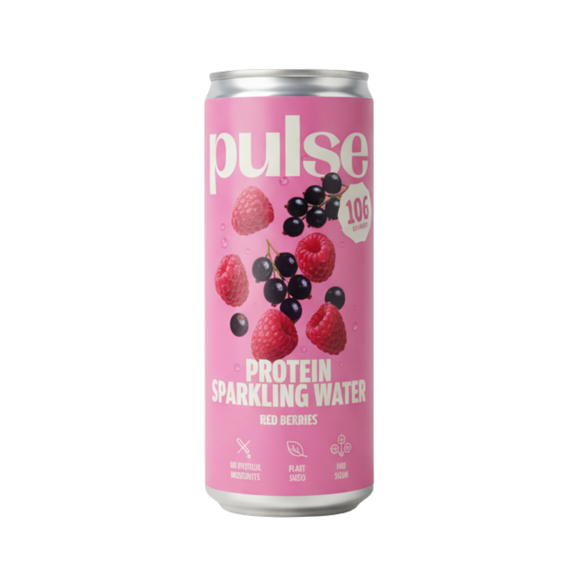 Pulse Protein Water Frizzante Frutti Rossi 330ml